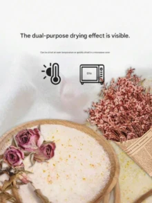 500g Reusable Flower Desiccant, Homemade Flower Preservative, Silica Gel Powder For Preserved Roses, Dehumidifier, Anti-Mold, Anti-Oxidation, Air Isolation, Anti-Corrosion, Quick Dehydration, Strong Moisture Absorption, Deep Drying, Suitable For Handmade DIY Decoration, Home Decor, Photography/Prop Scenery - Dusty Pink - View 7