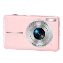 CAMKORY 4400MP Full HD 1080P Digital Camera, With 32GB Memory Card, 700mAh Rechargeable Battery, 16X Optical Zoom, Image Stabilization, Compact And Portable, Suitable For Beginners, Boys And Girls - Camera + Memory Card - View 12
