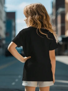 Women T-Shirts - Black - View 5