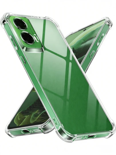 Shock-Absorbing Protective Case, Made Of New TPU Silicone Material, Lightweight And Transparent, Feels Like Naked Phone, Retains Original Phone Aesthetics, Anti-Yellowing And Anti-Grease, Excellent Phone Accessory And Gift