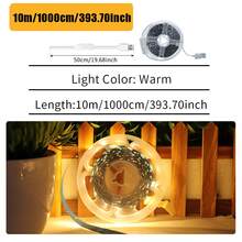 High Brightness LED Light Strip, Flexible Mood Lighting, USB Powered With Button Switch, TV Background Decor Light, Suitable For Kitchen, Bedroom, Wardrobe, Cabinet, DIY Decoration, Indoor And Outdoor - White - View 13