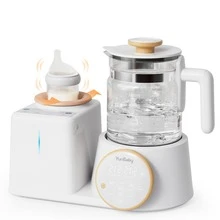 YunBaby All-In-One Baby Bottle Warmer & Instant Formula Maker, Waterless Air Heating System With Automatic Milk Mixer/Shaker, 44oz Smart Water Dispenser Kettle For Formula, Breastmilk & Baby Food, Precise Temp Control, Sterilizing, Keep Warm, Fits All Bottles, Newborn Essentials Gift For Mom - US A Type Plug(110-127V) - View 1
