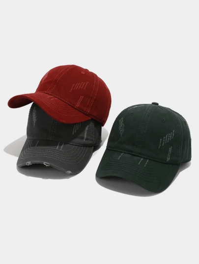 1 chiếc mũ lưỡi trai cổ điển unisex có dây rút điều chỉnh được, phù hợp cho mọi mùa: Xuân, Hạ, Thu, Đông.