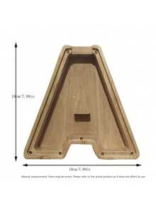 1 chiếc ống tiết kiệm hình chữ cái bằng gỗ - Hộp đựng tiền sáng tạo, thích hợp để trang trí nhà cửa và bàn làm việc, làm quà tặng sinh nhật | Trang trí nhà cửa, trang trí phòng, trang trí phong cách retro boho, trang trí bàn làm việc, quà tặng độc đáo, đồ sưu tầm dễ thương, vật trang trí bàn làm việc - Mẫu mới - Xem 5