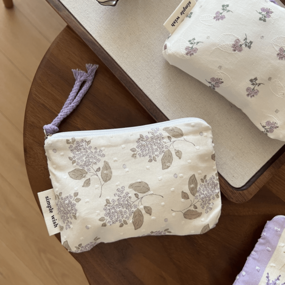 1 chiếc ví nhỏ in họa tiết hoa, ví đựng tiền xu, túi đựng mỹ phẩm, túi đựng đồ trang điểm, túi đựng điện thoại, đồ dùng gia đình dành cho nữ. - Nhiều màu - Xem 14