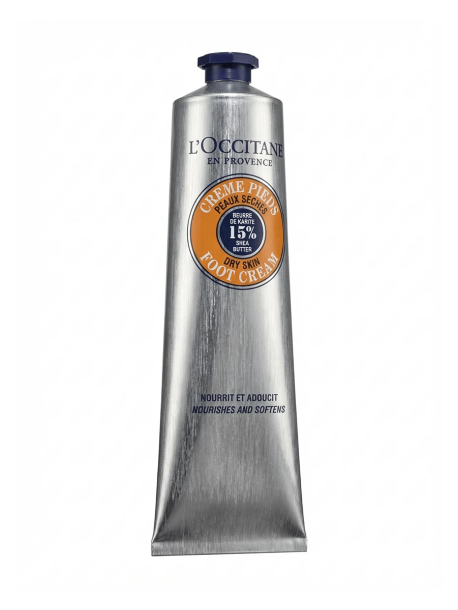 L'Occitane Shea Butter Foot Cream 5.2oz/150ml - For Dry Skin - View 1