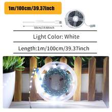High Brightness LED Light Strip, Flexible Mood Lighting, USB Powered With Button Switch, TV Background Decor Light, Suitable For Kitchen, Bedroom, Wardrobe, Cabinet, DIY Decoration, Indoor And Outdoor - White - View 17