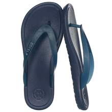 Wide Width Flip Flops For Women Arch Support Comfortable Summer Beach Walking Thong Sandals Slip On Indoor Outdoor - Màu xanh hải quân - Xem 13