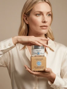 L'Occitane 乳木果油轻盈舒缓面霜 1.7 盎司/50 毫升 - 彩色 - 查看 5