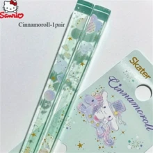 SANRIO 三丽鸥 1/2/双旋律肉桂卷亚克力筷子，大耳朵小狗旋律可爱卡通筷子，情侣筷子，透明便携筷子，礼品，筷子，中式婚礼筷子礼盒套装，盒装筷子 - 查看 14