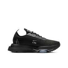 Giày thể thao cổ thấp Nike Air Zoom Type 15 làm từ da tổng hợp dệt, unisex, màu đen trắng, thoải mái khi vận động, có khả năng giảm sốc, chống trơn trượt và bền bỉ. - Đen và trắng - Xem 2