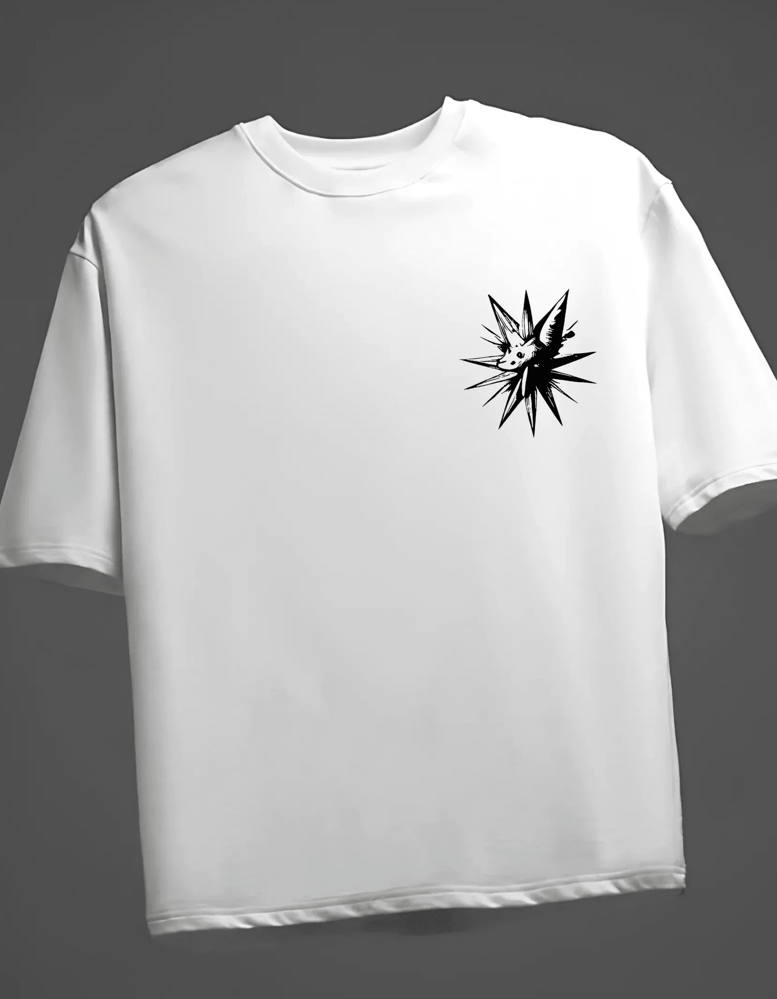 Camiseta Oversize Faith - Blanco - Ver 1