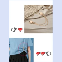 108/36 片装多功能服装固定胶带，防滑胸罩肩带套，隐形双面衣橱胶带，返校造型小工具，避免走光尴尬 - 防滑貼 - 查看 11