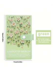 2026 New Banknote Collection Album, With Envelope, Coin & Banknote Storage Book, Multifunctional Cash Management Loose-Leaf Binder, Rectangular Design, Banknotes Not Included, Suitable For New Year, Valentine's Day, Easter Gifts - Multicolor - View 14