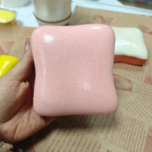 1 món đồ chơi bóp mềm hình bánh mì nướng bơ siêu mềm, chậm đàn hồi, giúp giảm căng thẳng và lo âu, đồ chơi bóp mềm hình thanh pho mát, trò chơi tiệc tùng, đồ dùng cho tiệc độc thân. - Nhiều màu - Xem 5