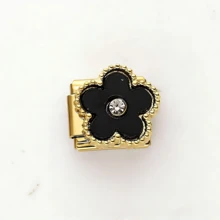1 Peça Pulseira de Aço Inoxidável com Flor de Cinco Pétalas na Moda, Adequada para Uso Diário e um Presente Atencioso para Amigos e Entes Queridos - Módulo único - Visão 10