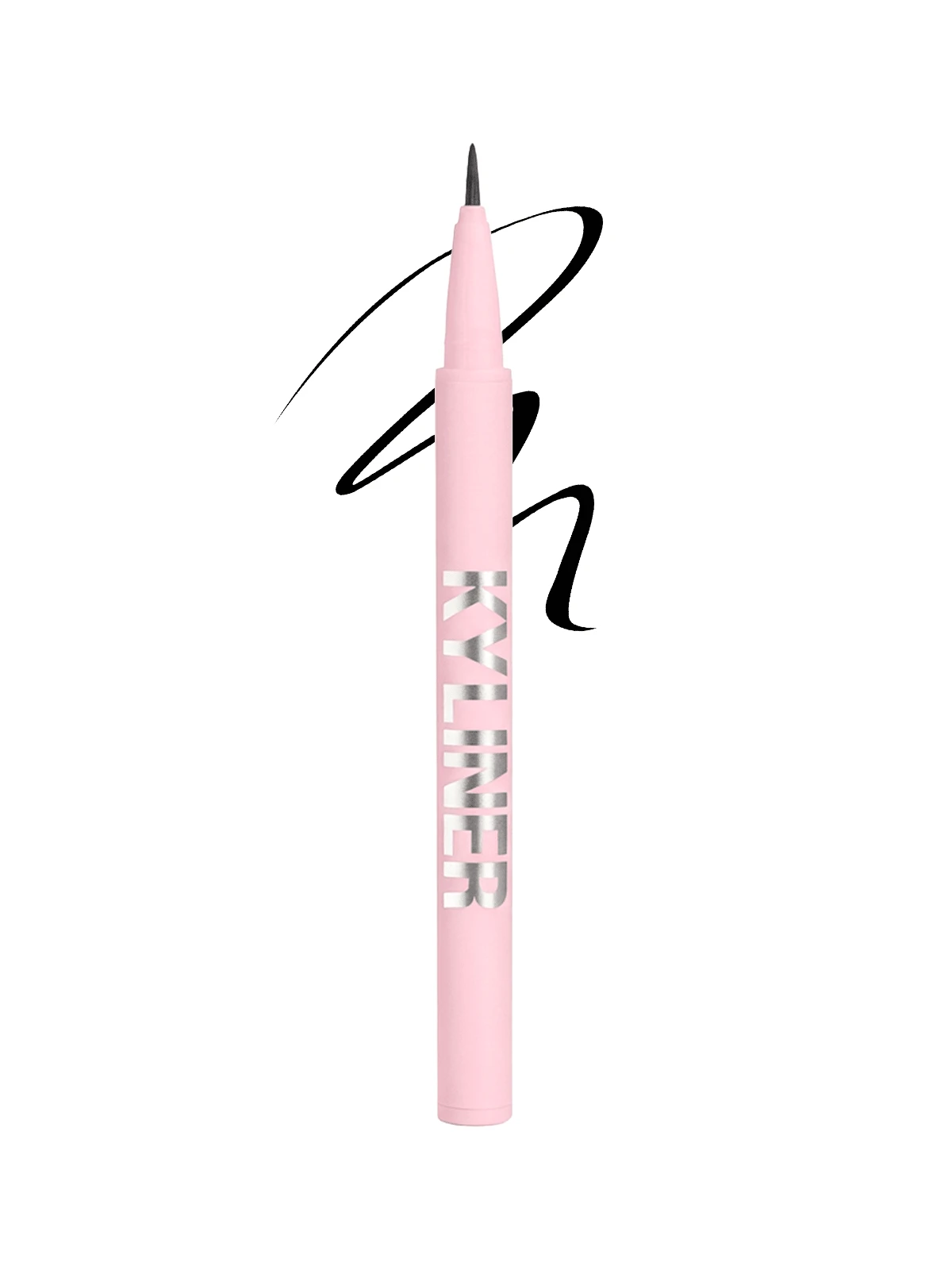 Kylie Cosmetics 液体眼影笔 001 黑色 0.01盎司/0.3毫升 持久防水 女友妻子母亲朋友生日毕业派对旅行露营户外活动校园旅行节日周年纪念日办公室冬季圣诞节特殊场合派对 - 001 Black - 查看 1