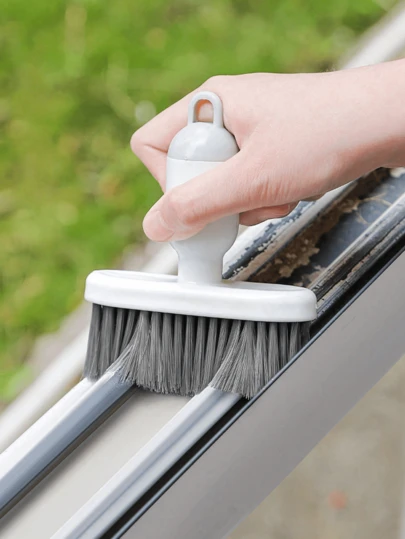 1 Stück multifunktionale Reinigungsbürste mit weichen Borsten, Kratzfreier Tastatur-Spalt-Reiniger, Handgehaltener Staubentferner für Fenster-Schlitze/kleine Ecken/Bett/Sofa, Reinigungs-Grundausstattung für Zuhause & Büro