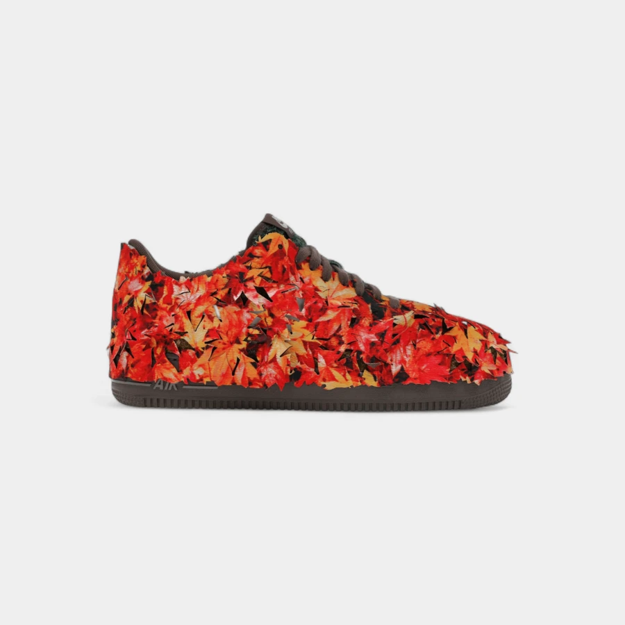 Nike Air Force 1 Low LX Leaf Camo - White - View 1