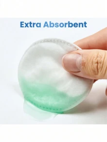 80pcs Makeup Remover Pads, Gentle Skin-Friendly Makeup Remover Pads - Multi-Use Facial Cleansing Wipes For Daily Skincare. Ultra-Soft Facial Cleansing Pads - Lint-Free Makeup Remover Wipes For Sensitive Skin. Premium Hydrating Facial Pads - Multicolor - View 4