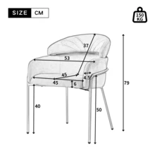 Dining Chairs - Pink - View 5