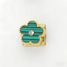 1 Peça Pulseira de Aço Inoxidável com Flor de Cinco Pétalas na Moda, Adequada para Uso Diário e um Presente Atencioso para Amigos e Entes Queridos - Módulo único - Visão 11