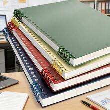 Bìa sổ tay A5 20 lỗ, bìa sổ tay có thể thay ruột tiện dụng cho trường học và văn phòng. - Nhiều màu - Xem 4