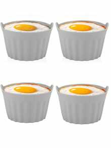 8 chiếc cốc nướng silicon dùng cho nồi chiên không dầu, khay nướng, cốc muffin, khuôn bánh tart, phụ kiện nhà bếp, dụng cụ làm bánh, đồ dùng tự làm. - Nhiều màu - Xem 10