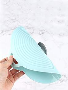 Brodark 1pc Silicone Hanging Universal Pot Lid, Anti-Boil Over For Cooking Noodles & Porridge, Kitchen Essential Space-Saving - Multicolor - View 11
