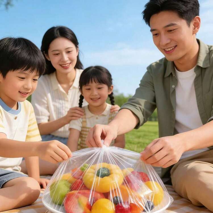 Nắp đậy thực phẩm co giãn tái sử dụng, túi bọc thực phẩm bằng nhựa dùng trong nhà bếp, nắp đậy bát có khóa tái sử dụng để bảo quản thực phẩm, phụ kiện nhà bếp đựng thức ăn thừa, trái cây và rau củ, dùng trong tủ lạnh, lò vi sóng, đồ dùng nhà bếp thiết yếu, phù hợp với đĩa, bát, cốc, giải pháp lưu trữ trong nhà bếp, đồ dùng thiết yếu cho nhà bếp gia đình. - Xem 8