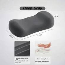 1 chiếc gối ngủ trưa, gối nằm, vật dụng hỗ trợ giấc ngủ trưa văn phòng, gối nâng đỡ lưng, gối ngủ cho sinh viên, đệm làm mát. - tiêu chuẩn - Xem 4