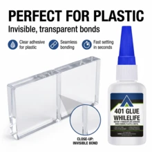 Super Glue Set, Multi-Purpose Instant Adhesive For Metal Plastic Rubber Wood Ceramic, Quick Drying Household Repair Kit - 20g - View 1