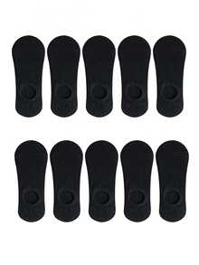 1/5 pares de calcetines náuticos invisibles casuales y delgados unisex, adecuados para el verano, talla ligeramente pequeña - Multicolor - Ver 22