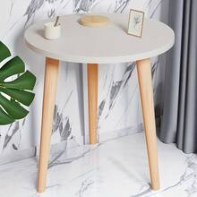 Bàn lễ tân di động, bàn cà phê tròn nhỏ, bàn phụ chắc chắn tiết kiệm không gian, thích hợp cho văn phòng, phòng khách, phòng ngủ, trang trí và phòng ăn. - Nhiều màu - Xem 7