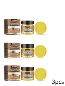 jakehoe 1/2/3 Pack Furniture Care Beeswax Polish, Indoor Wood Table Chair Shine Polishing & Conditioning Wax, Multi-Purpose Maintenance Cleaner With Silica & Tea Tree Oil,Kitchen,Bathroom,Home,Room,Quick Ship Items,Free Shipping - Furniture Care Beeswax - View 12