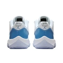 Nike Jordan Air Jordan 11 百搭舒適 耐磨 低筒 復古籃球鞋 男女同款 白藍 - 白藍 - 查看 5