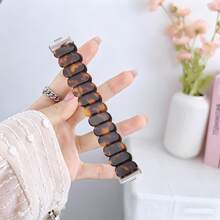 1 dây đeo co giãn bằng nhựa, nhẹ, dễ đeo, dây đeo thể thao thời trang dành cho nữ, tương thích với Samsung Watch Fit 3 Band, Fit 2/Fit3/Fit4/Fit4 Pro, Mi Watch 8 Pro/9 Pro/ Watch 6/5/4 - mai rùa - Xem 9