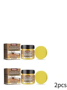 jakehoe 1/2/3 Pack Furniture Care Beeswax Polish, Indoor Wood Table Chair Shine Polishing & Conditioning Wax, Multi-Purpose Maintenance Cleaner With Silica & Tea Tree Oil,Kitchen,Bathroom,Home,Room,Quick Ship Items,Free Shipping - Furniture Care Beeswax - View 11