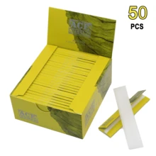 ACE 超薄捲紙盒 50 張 4 色 44*78/108mm 尺寸 天然木漿材質 燃燒平順均勻 便攜旅行設計 適合野餐露營派對 手工捲紙用品 適合婚禮與節日禮物 - 彩色 - 查看 13