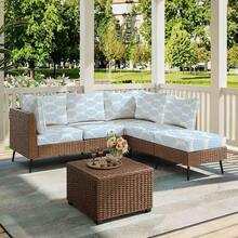Vỏ gối sofa ngoài trời mùa xuân & hè, phong cách tối giản hiện đại, họa tiết biển và vỏ sò, phong cách Bohemian, in phẳng 2D, mang đến cảm giác ven biển mùa hè, mềm mại và thoải mái, phù hợp cho sân hiên, ban công, vườn, công viên, gối sofa trong nhà và ngoài trời, có thể giặt máy, vỏ gối sofa co giãn với khóa cài đàn hồi, trang trí mùa xuân & hè. - A - Xem 4