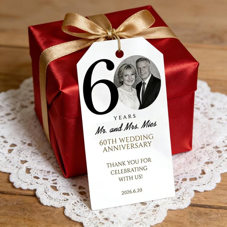 Customized Gift Tags, Customized Christmas, Halloween Event Gift And Decoration Hanging Tags, Personalized Thank You Cards, Customized Party Decorations, Guest Gift Labels - Commemorative Hang Tag - View 4