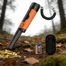 Handheld Metal Detector Pinpointer - 4 Types Available: Basic/LCD/Rechargeable, Waterproof For Beach Treasure Hunting - Handheld Metal Detector - View 11