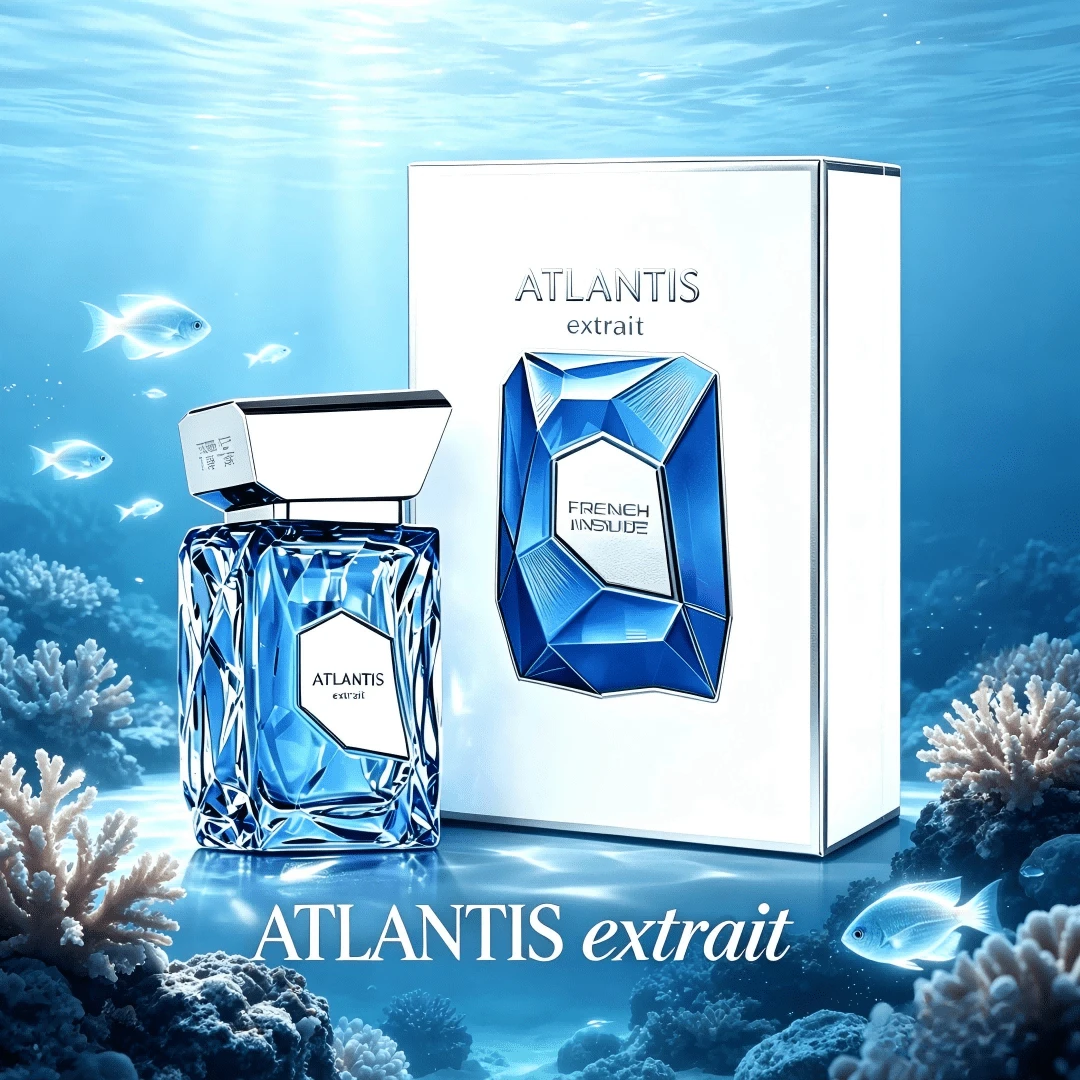 Nước hoa Lattafa French Avenue Atlantis Extrait 100ML - Quà tặng ngày lễ, Ngày của Mẹ, Sinh nhật vui vẻ - Trái cây & cam quýt - Xem 1