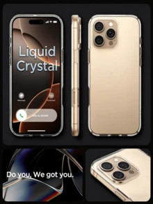Compatible con toda la serie, hecho de nuevo material de silicona TPU, transparencia cristalina, talla grande duradero, se siente como un teléfono desnudo, mejor sensación en la mano, funda protectora ultra delgada antiamarillamiento y a prueba de golpes, los bordes de la cámara y la pantalla están elevados - Funda de teléfono transparente de TPU suave y flexible, la mejor opción para accesorios de teléfono y regalos - transparente - Ver 7