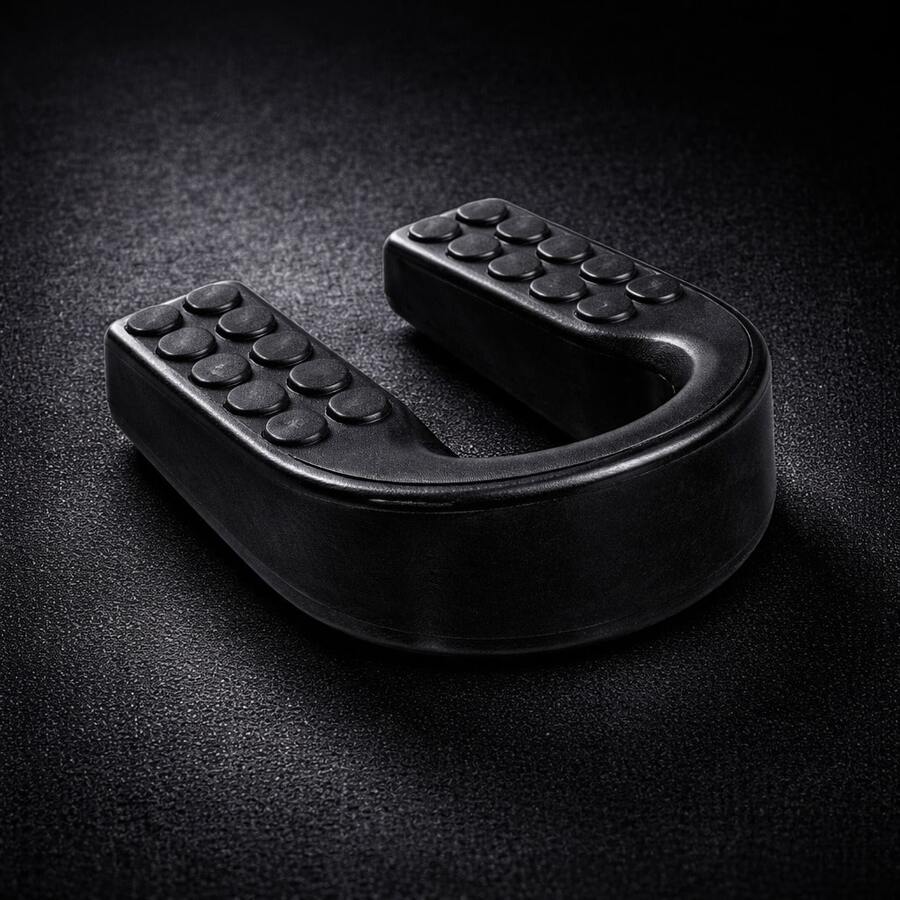 Sports Mouthguard For Boxing, Muay Thai, MMA, Professional, Adult, Moldable, Comfortable - 黑色 - 查看 1
