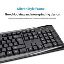 HP KM10 Wired Keyboard and Mouse Set Computer Laptop Mouse USB Wire Keyboard For Office Gaming High Quality Original HP Keyboard and Mouse Sets KM10/K10 - 查看 7