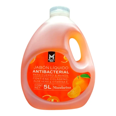 Jabon Liquido para Mano Aroma Mandarina 5 L