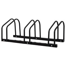 HOMCOM Suportes e racks para bicicletas - Preto - Ver 2
