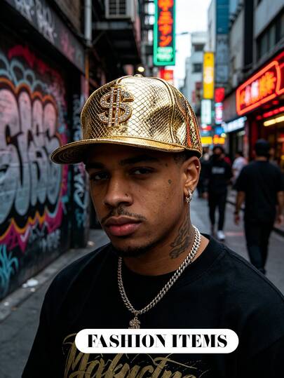 1/3/4 Chiếc Mũ Bóng Chũm Chũm Chũm phẳng Điều Chỉnh Được, Họa Tiết Vảy Cá Phong Cách Hip Hop Thích Hợp Cho Thể Thao Ngoài Trời, Trang Phục Thường Ngày, Du Lịch Xuân/Thu, Kỳ Nghỉ Biển, Tiệc Tỏa Sáng.