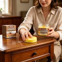 jakehoe 1/2/3 Pack Furniture Care Beeswax Polish, Indoor Wood Table Chair Shine Polishing & Conditioning Wax, Multi-Purpose Maintenance Cleaner With Silica & Tea Tree Oil,Kitchen,Bathroom,Home,Room,Quick Ship Items,Free Shipping - Furniture Care Beeswax - View 2
